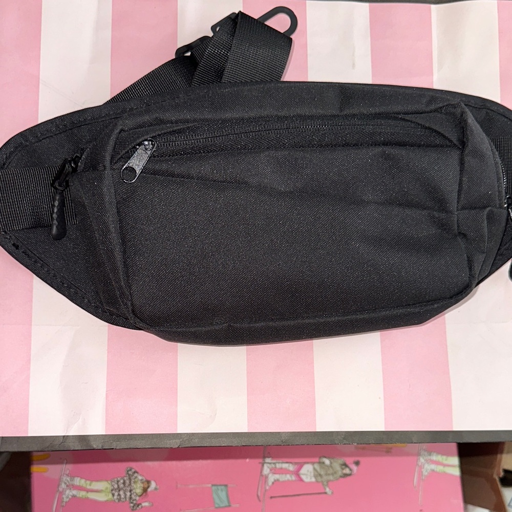 Black Women’s & Men's Waist Bag